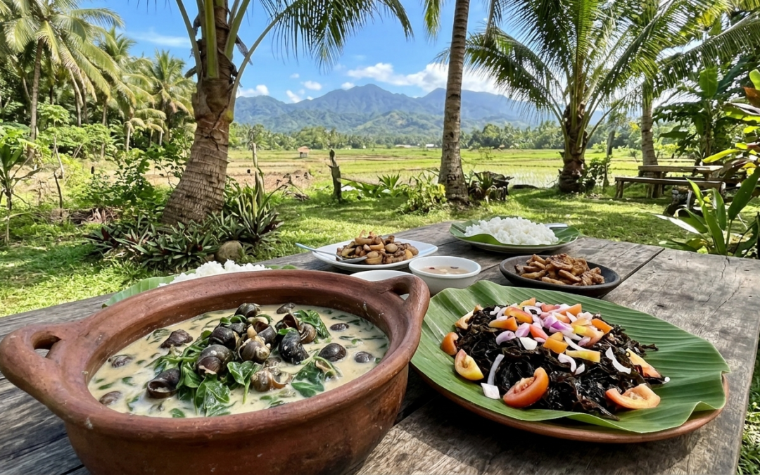 Gamit / Agurong (native vegetables dishes)