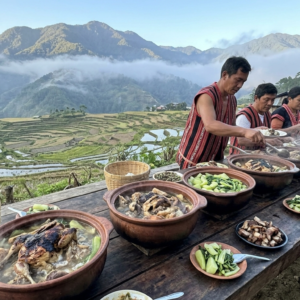 Pinikpikan poultry dish served in a bowl showcasing traditional preparation and ingredients