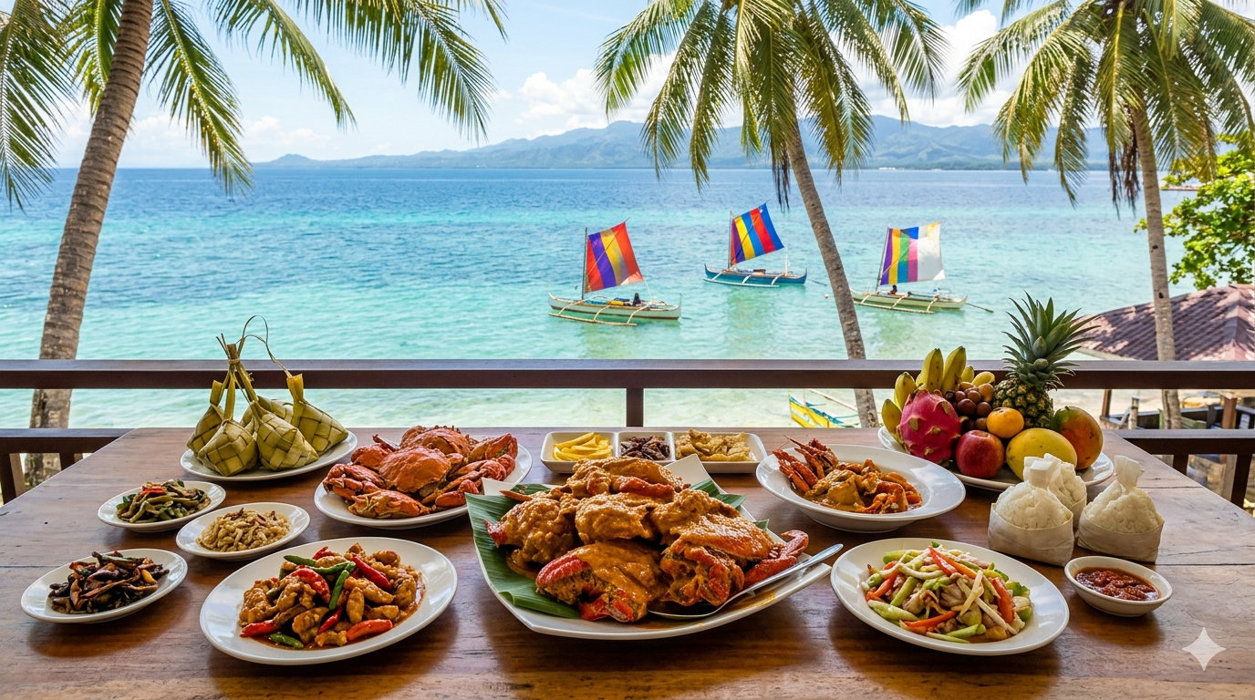 Recommended maximum length: 125 characters Cooked curacha spanner crab served on a plate with sauce and garnishes in a seafood dining setting.