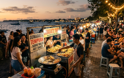 Dumaguete tempura street food