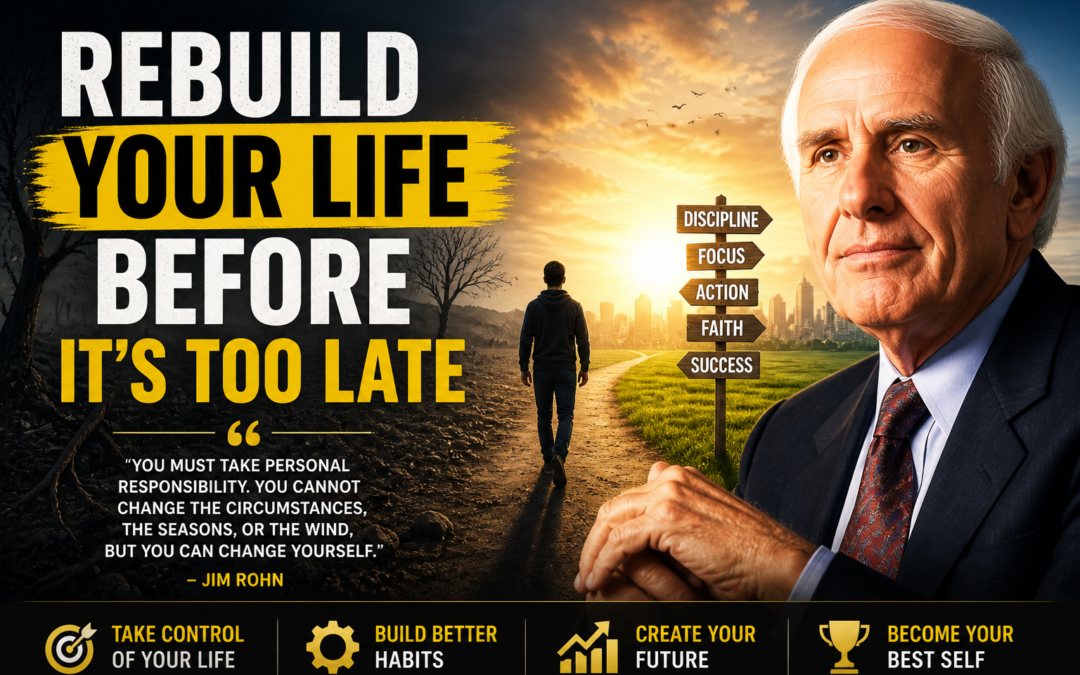 Rebuild Your Life Before It’s Too Late – Jim Rohn Motivation