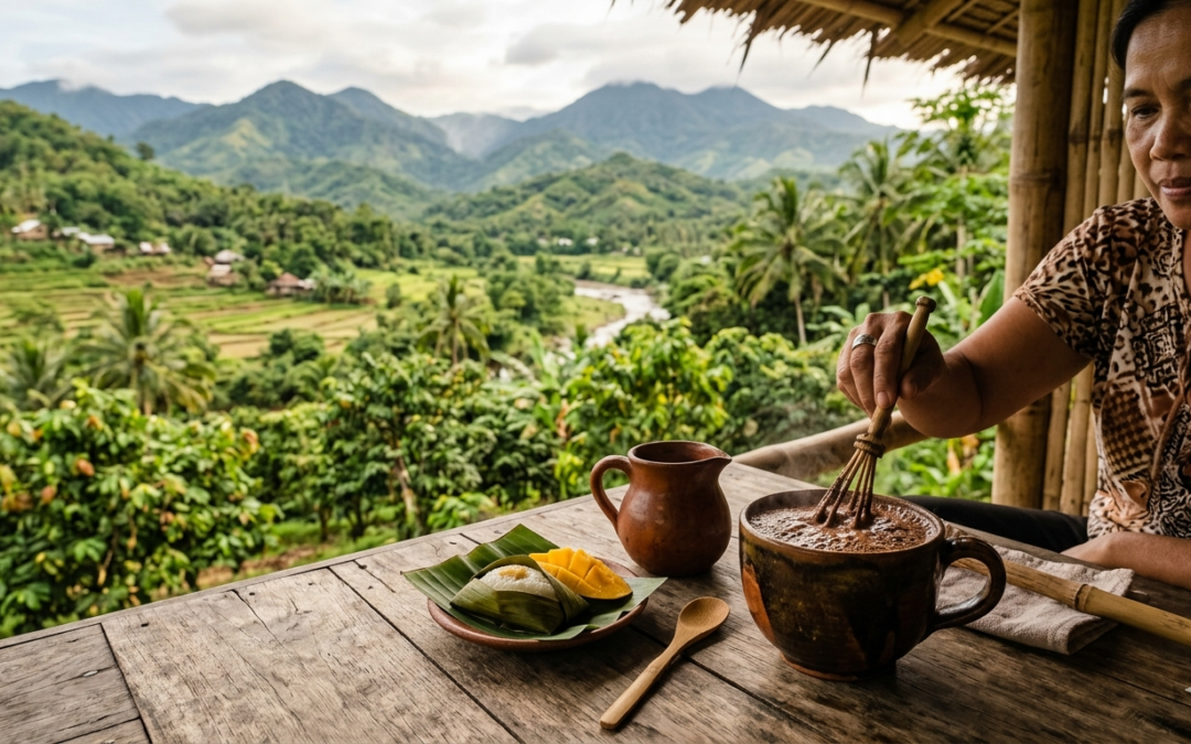 Sikwate (native hot chocolate)