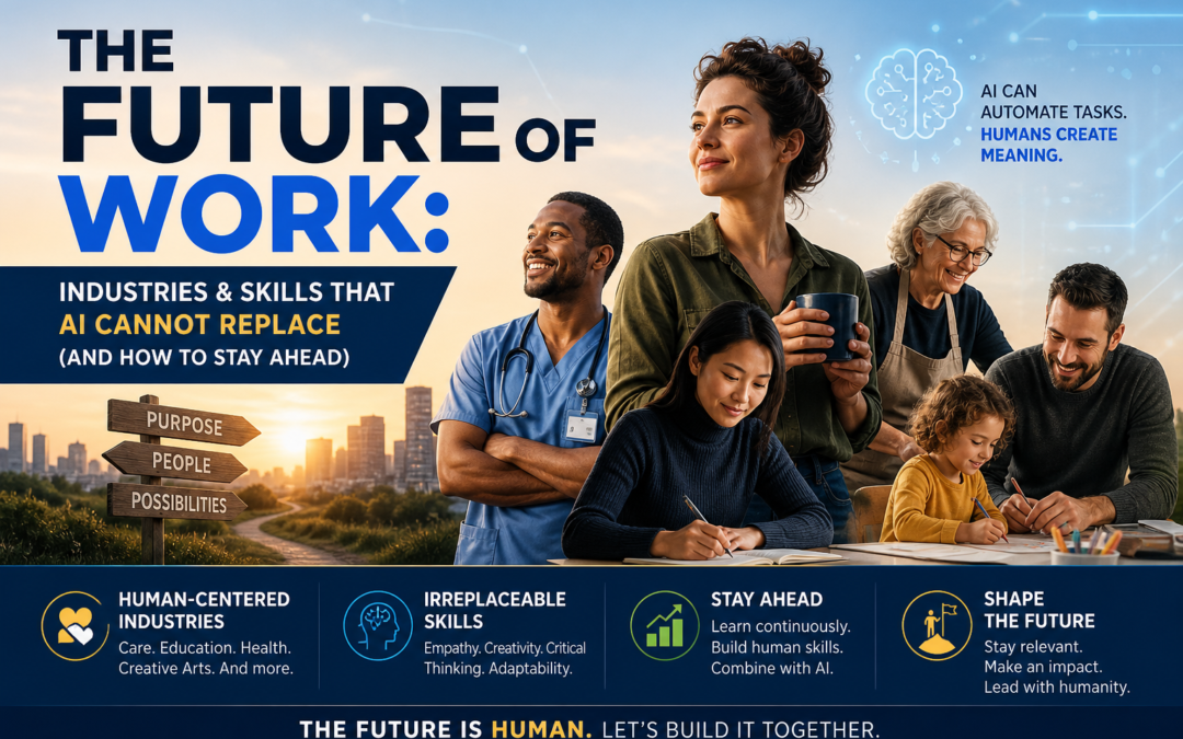 The Future of Work: Industries & Skills That AI Cannot Replace (And How to Stay Ahead)