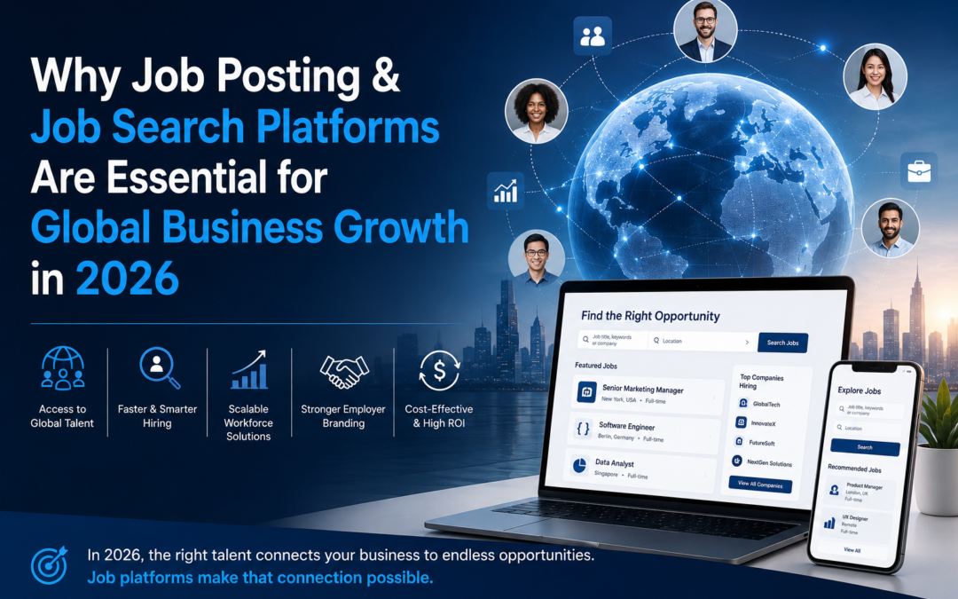 Why Job Posting & Job Search Platforms Are Essential for Global Business Growth in 2026